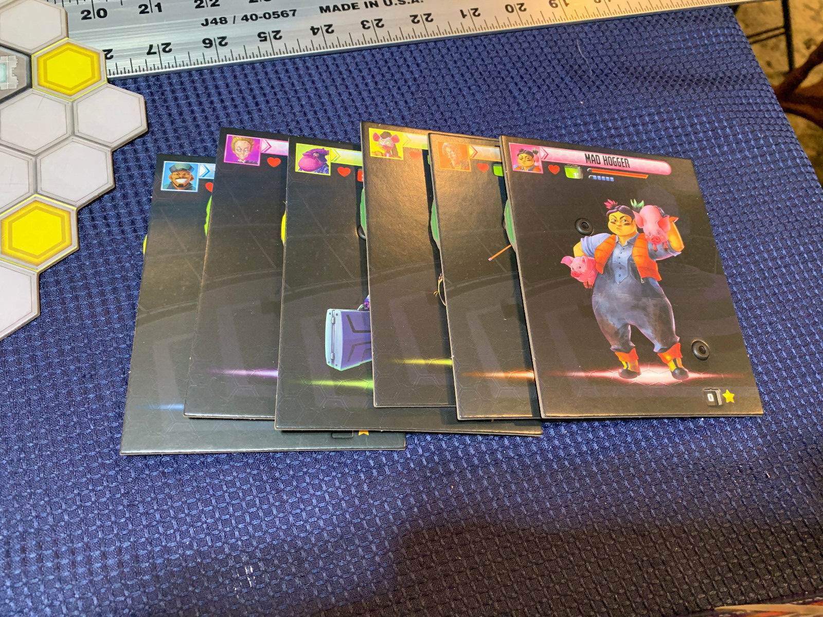 Super Punch Fighter Board Game [ Plaid Hat Games 2018 ] 100% EXCELLENT COMPLETE
