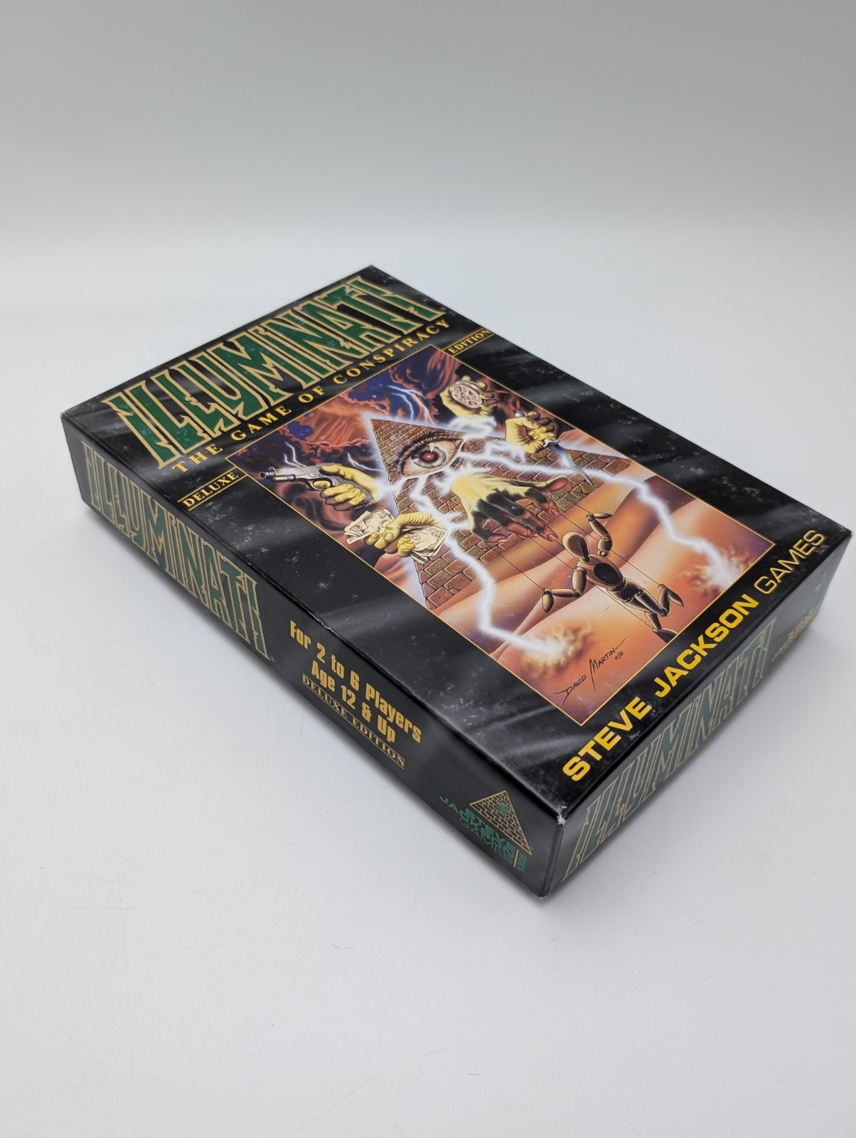 ILLUMINATI The Classic Game of Conspiracy Steve Jackson Games 100% Complete 2009