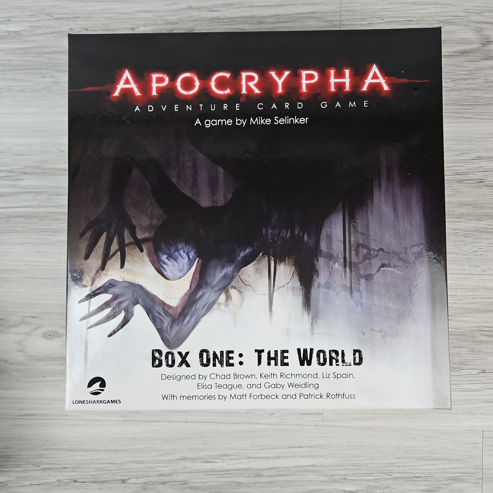 Apocrypha Adventure Card Game – Kickstarter edition with all 3 boxes plus promo