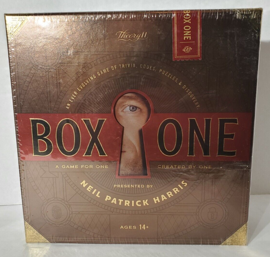 Box One Presented By Neil Patrick Harris Game Theory 11 Sealed New