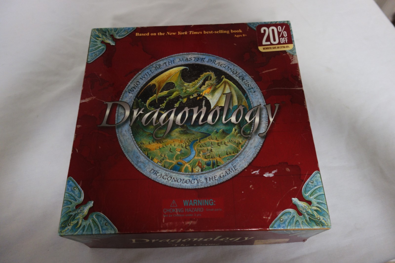 Dragonology The Game 2006 Sababa Toys Fantasy Board Game 100% Complete
