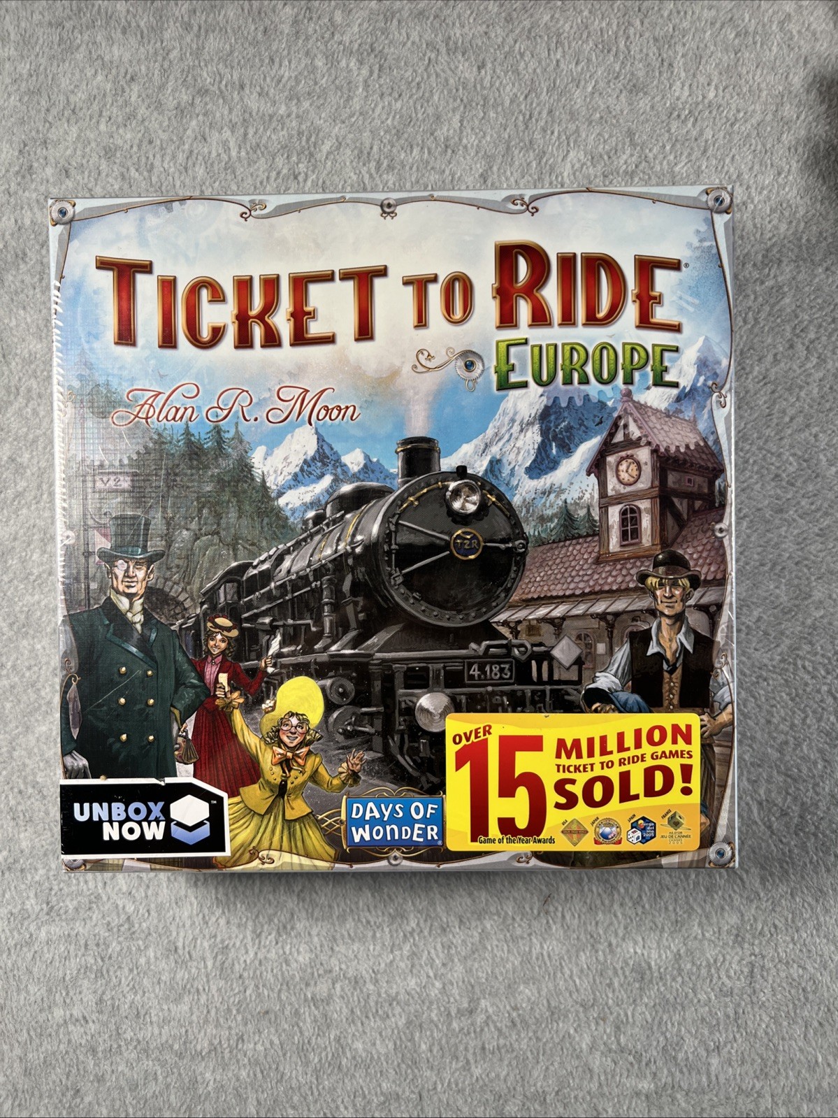 Days of Wonder Ticket to Ride Europe Board Game Factory Sealed NEW In Orig Pack