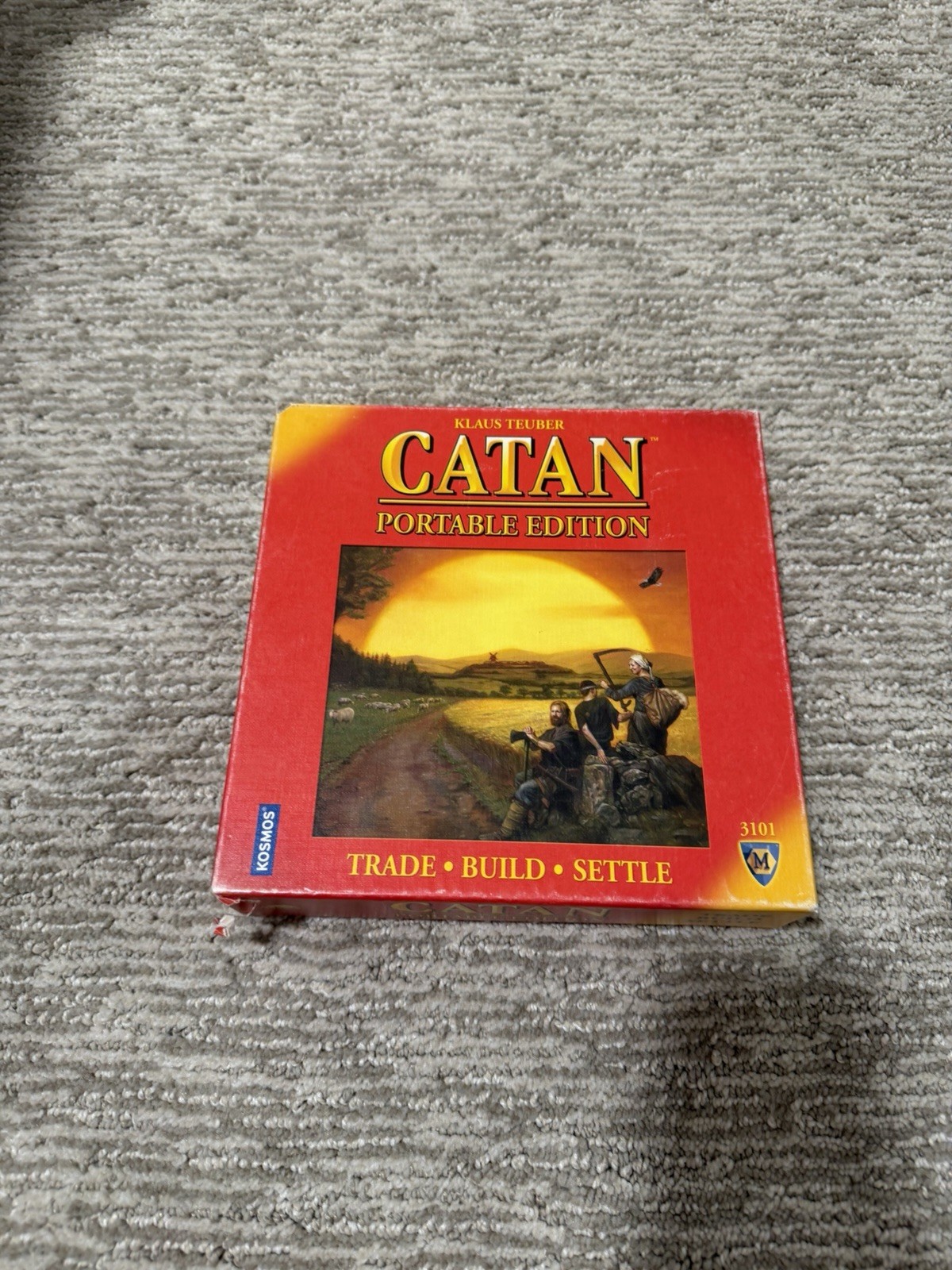 Settlers of Catan Portable Edition Game #3101 Mayfair Games – COMPLETE