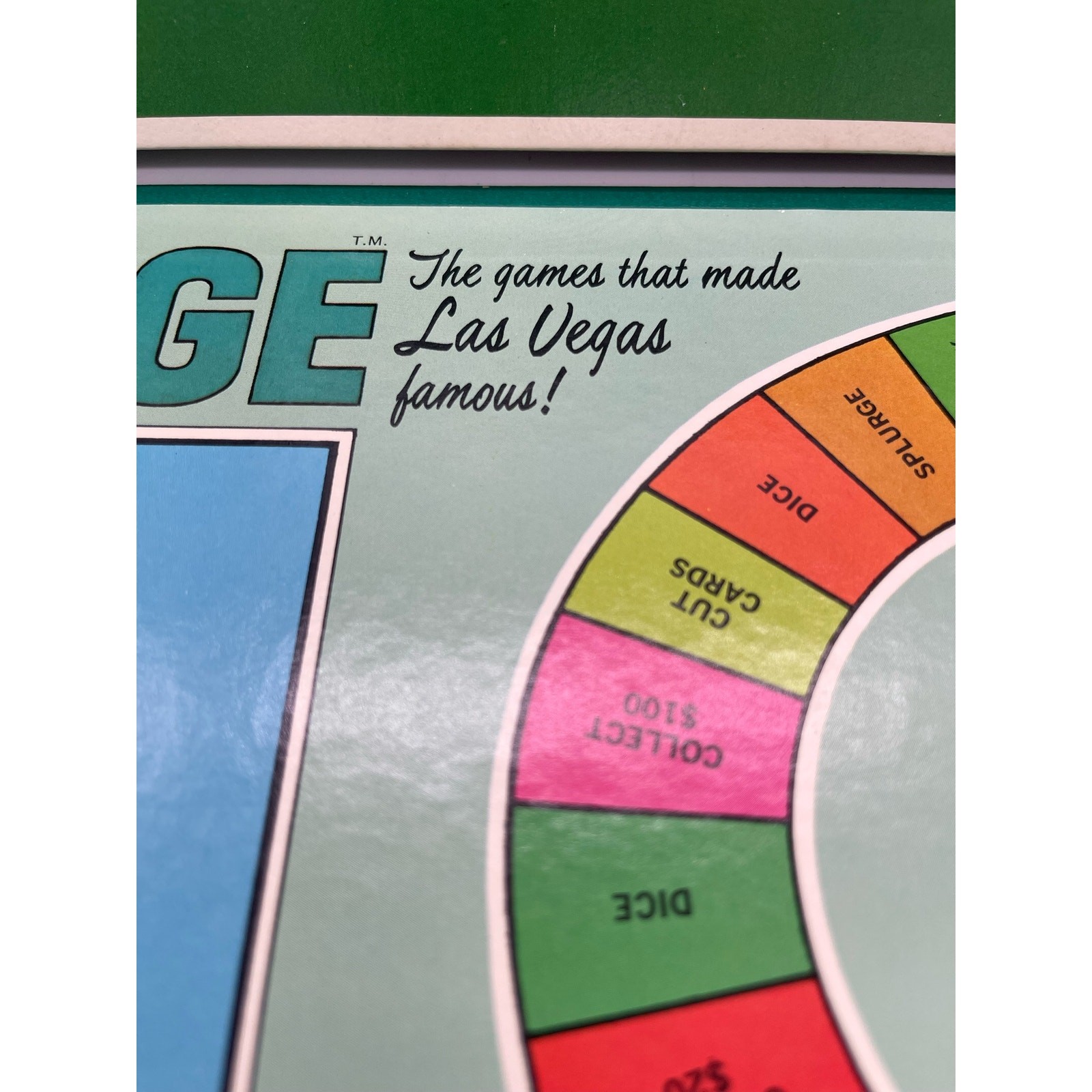 NOS Las Vegas Nevada Vintage Splurge Casino Board Game 1968 Crea Tek Casinos