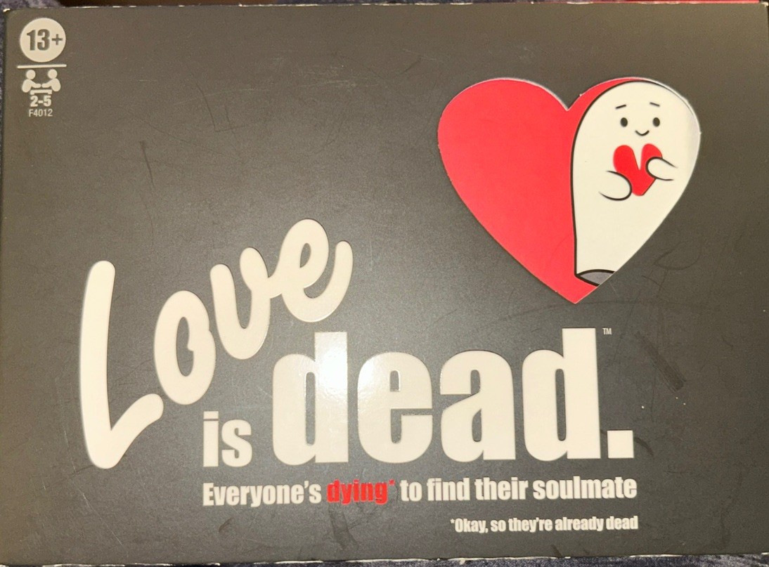 Love is Dead Party Card Game for Adults and Teens Light Strategy Dating NIB