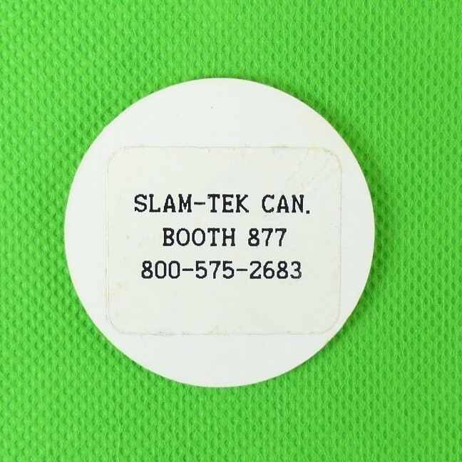 Rare Snoopy Pog by Slam Tek Limited Edition 1995 New York International Toy Fair