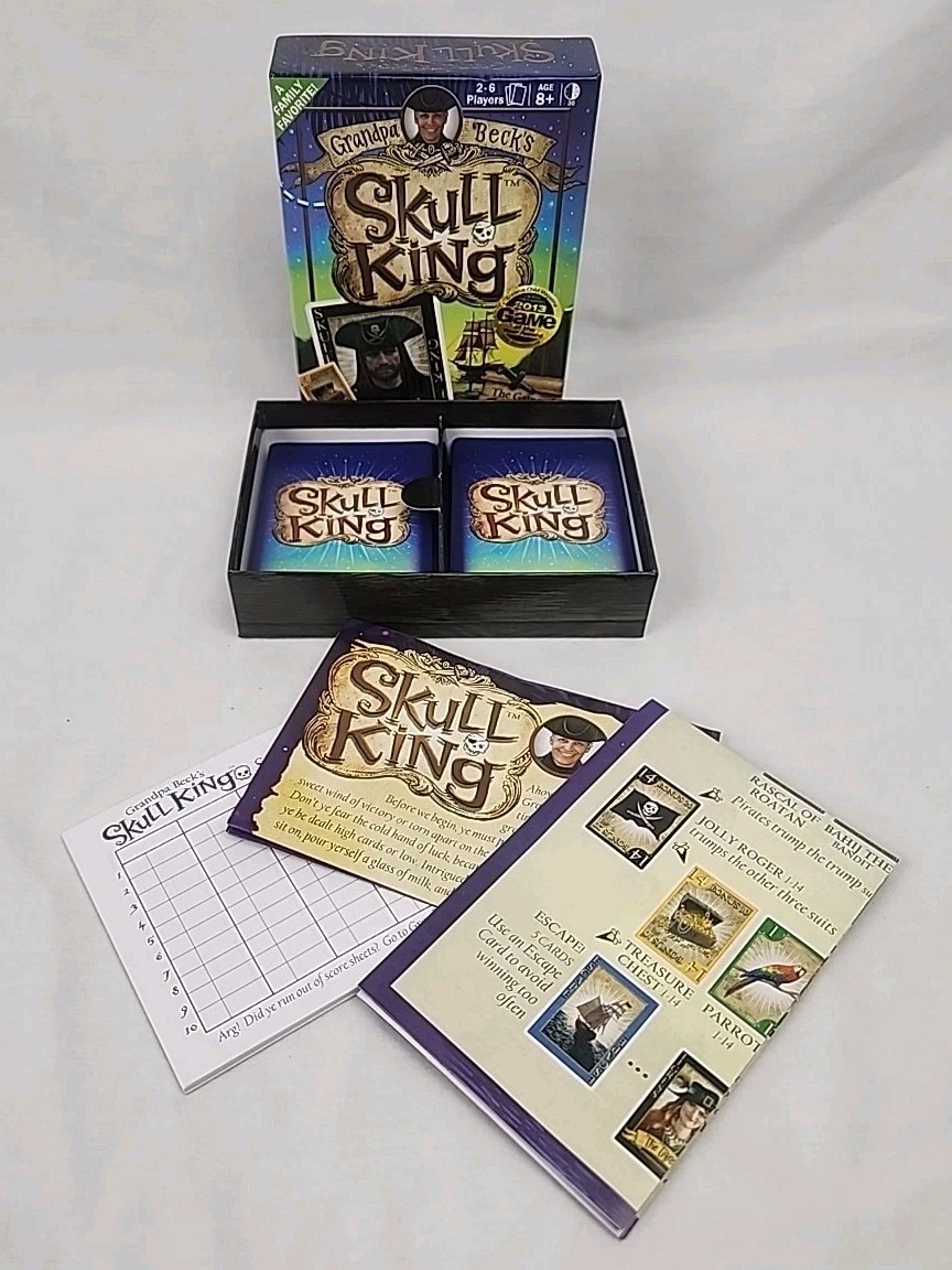 Grandpa Beck’s Games Skull King – The Ultimate Pirate Trick Taking Card Game