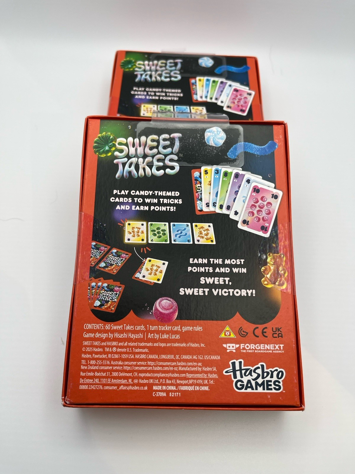 Hasbro Games Sweet Takes A Sugar Rush Of Tricky Twists Ages 8 Up (2) Brand New