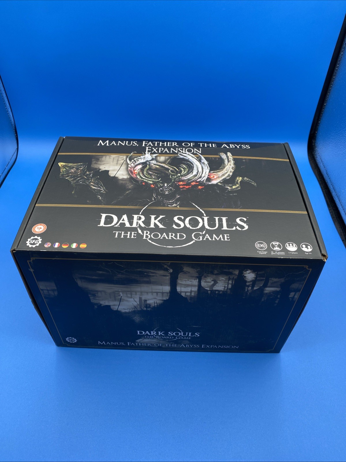 Dark Souls The Board Game Manus, Father of the Abyss Expansion Open Box New