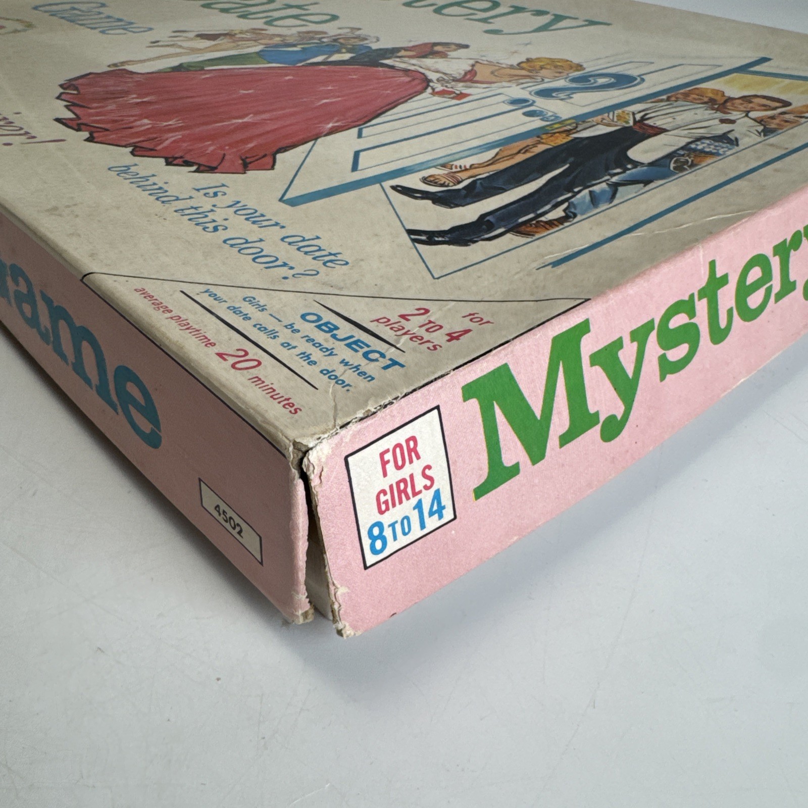 1965 Mystery Date Board Game Milton Bradley Very Good Condition Missing 1 Piece