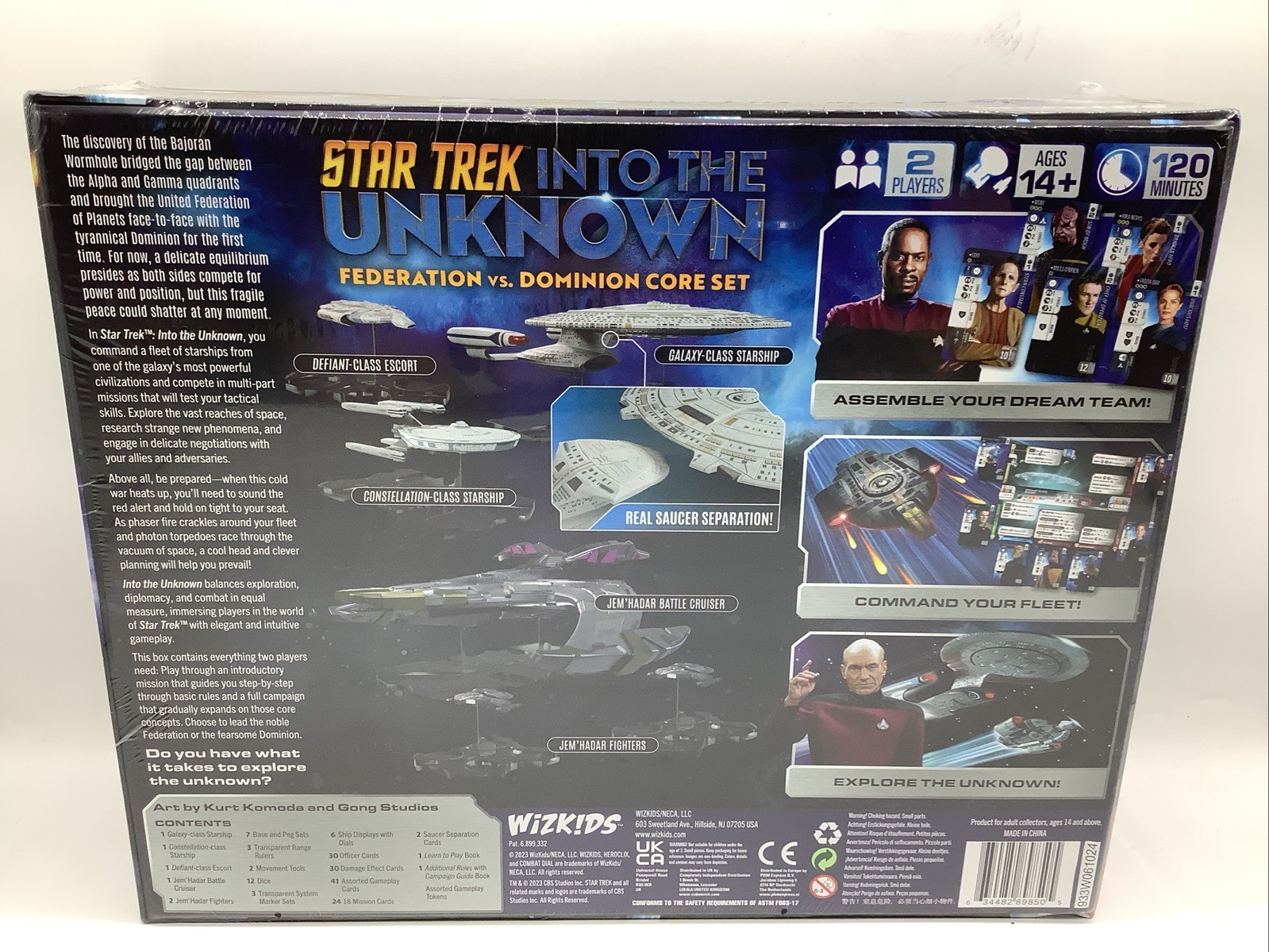 Star Trek Into the Unknown: Federation vs. Dominion Core Set NIB