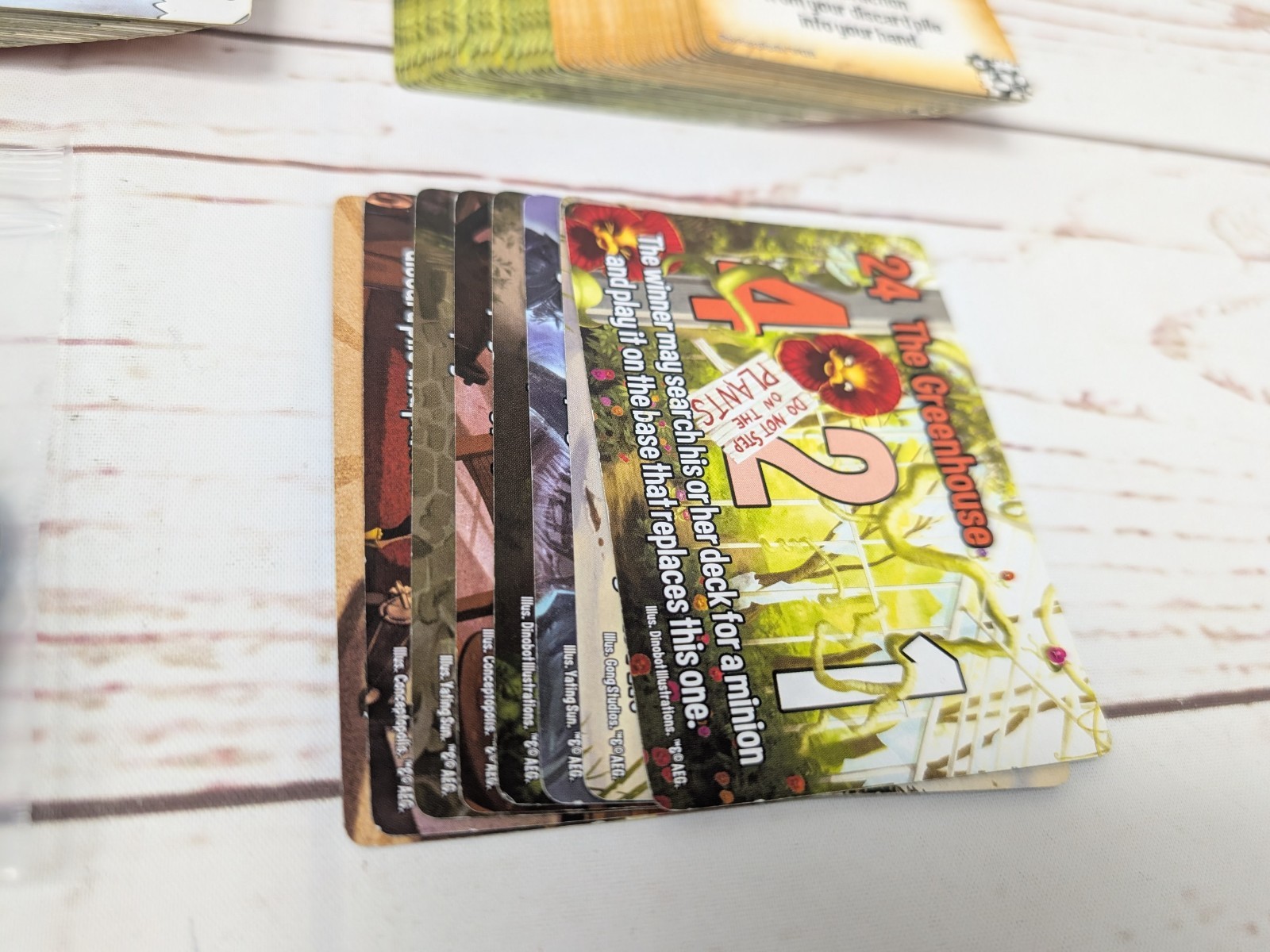 Smash Up Awesome Level 9000 Expansion Board Card Game AEG *No Box, Manual
