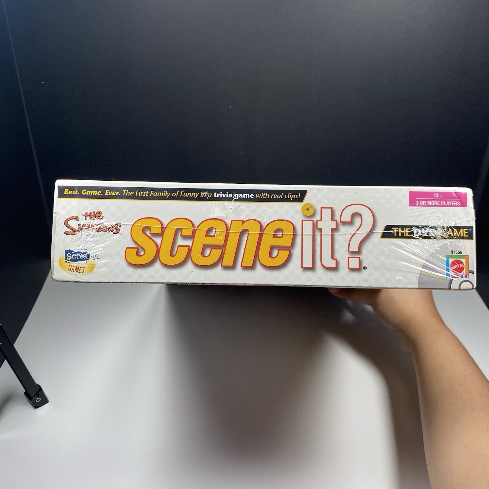 New Simpsons Scene It DVD Trivia Board Game Mattel NIB Sealed