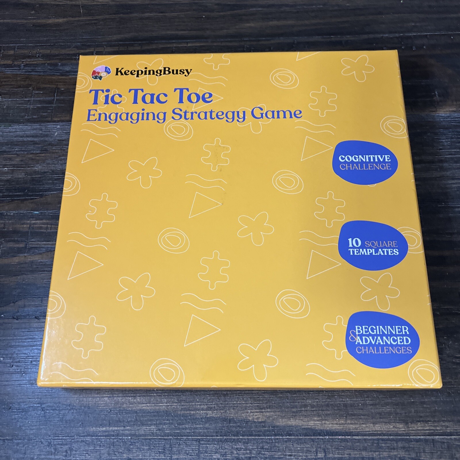 Keeping Busy Tic Tac Toe Strategy Game Designed For Older Adults