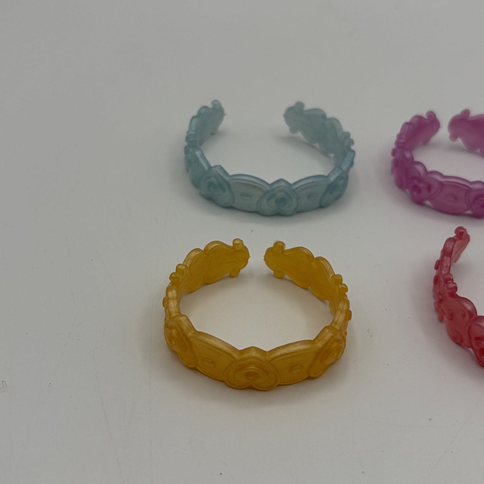 Disney Dazzling Princess Ages 4-Up 2-4 Players Replacement Parts 4 Bracelets