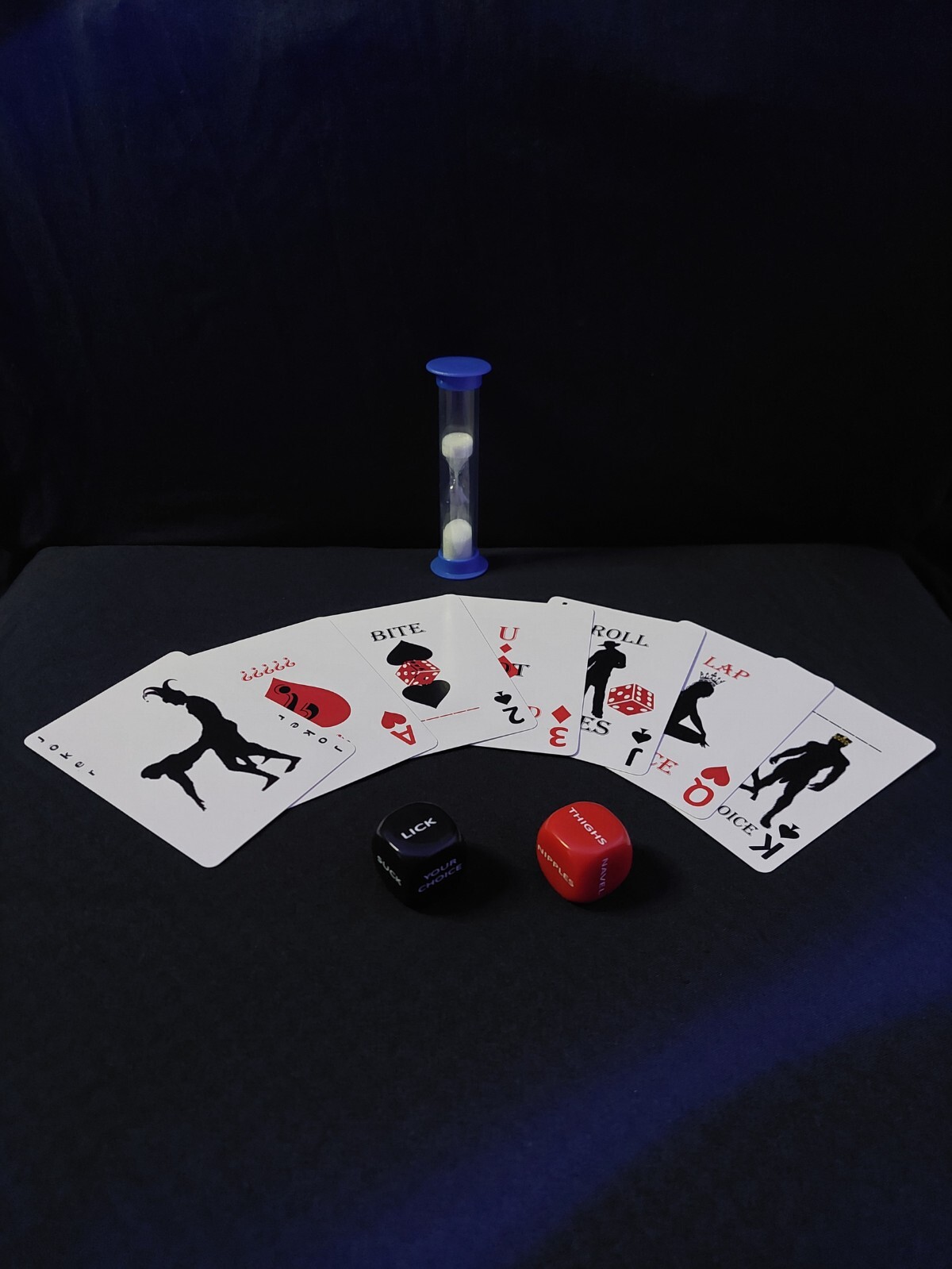 Black Diamond X Rated, sex games, party games, dice game, drinking games, 4 play
