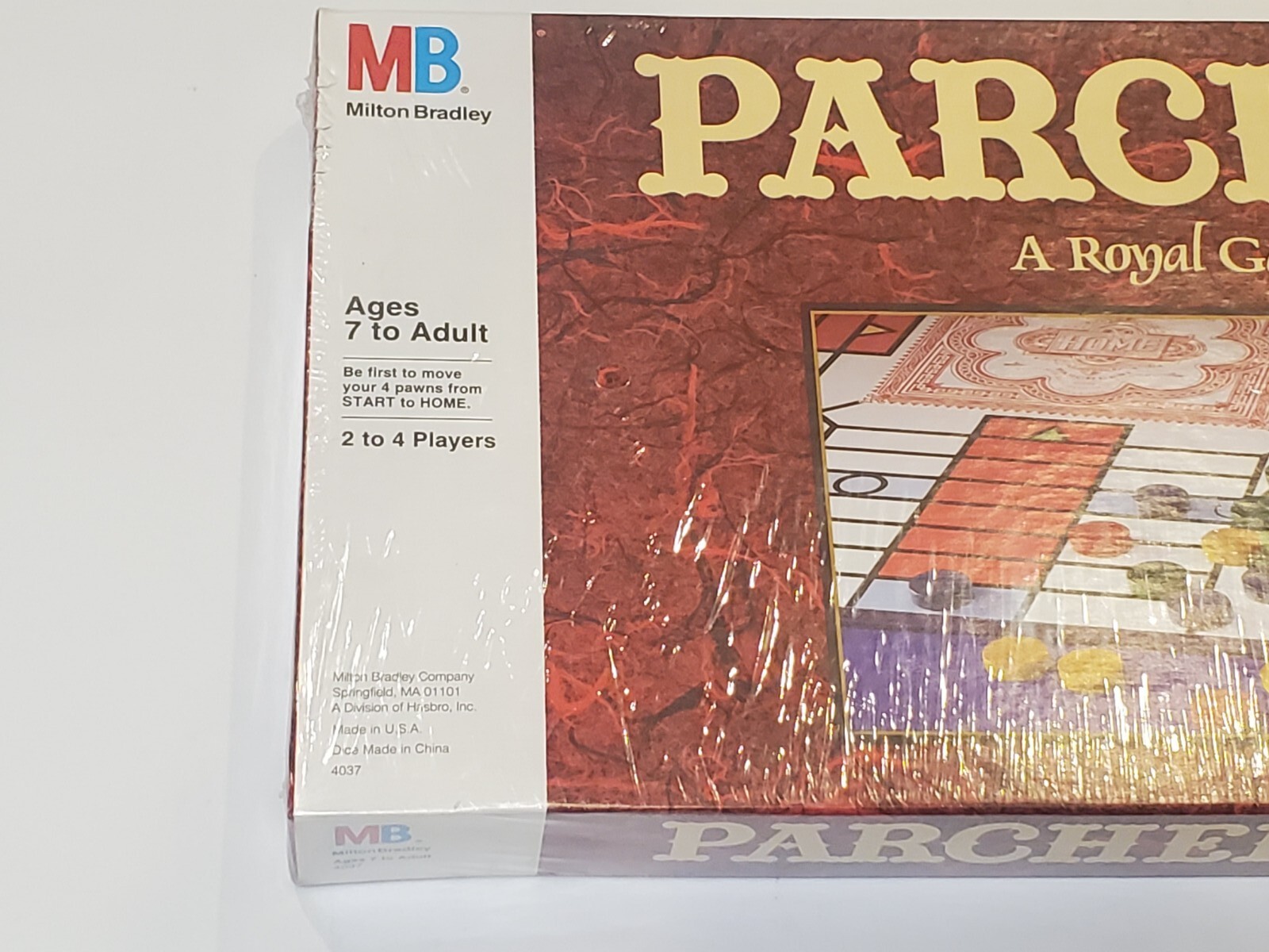 Vintage 1989 New Milton Bradley PARCHEESI A Royal Game of India 4037 Sealed MB