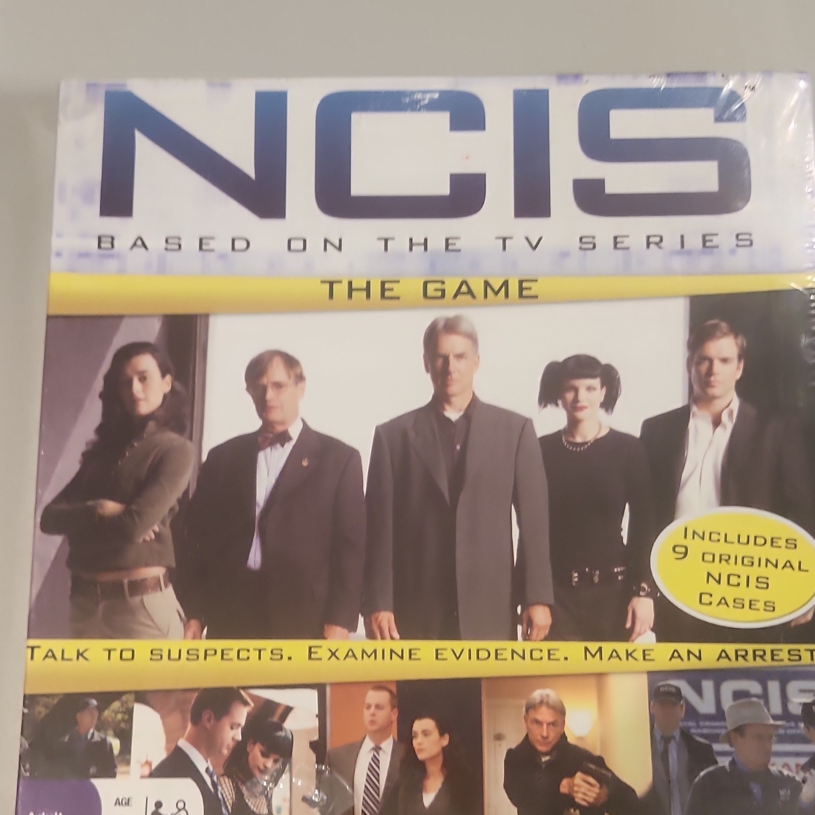 NCIS The Game Board Game Movie & TV 1-6 Players Teen to Adult 9 NCIS Cases