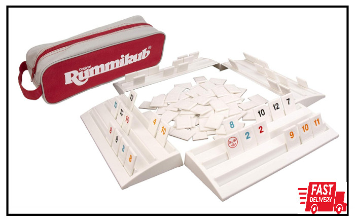 Rummikub – The Complete Original Game With Full-size Racks And Tiles In A Durabl