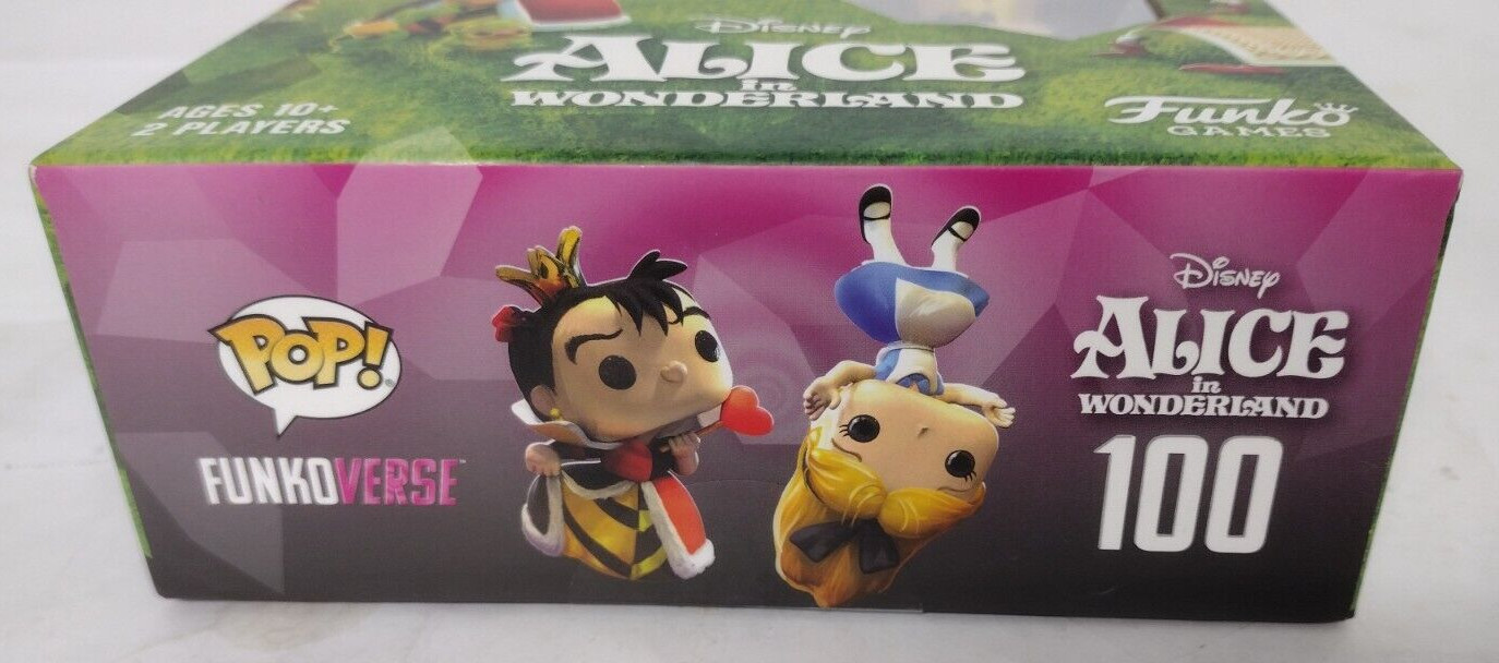 Funkoverse: Disney Alice in Wonderland Strategy Game 100 2-Pack Funko Pop!