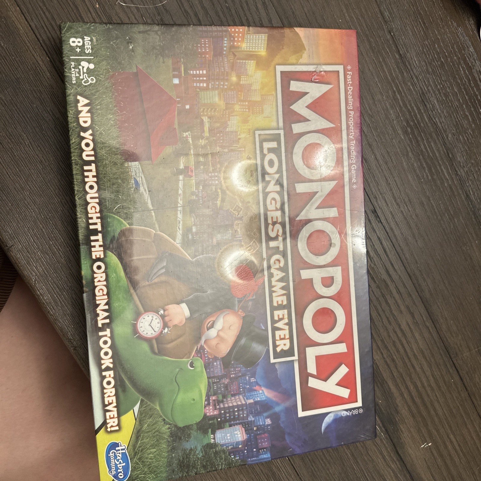 Monopoly Longest Game Ever Edition Hasbro NEW SEALED Retired