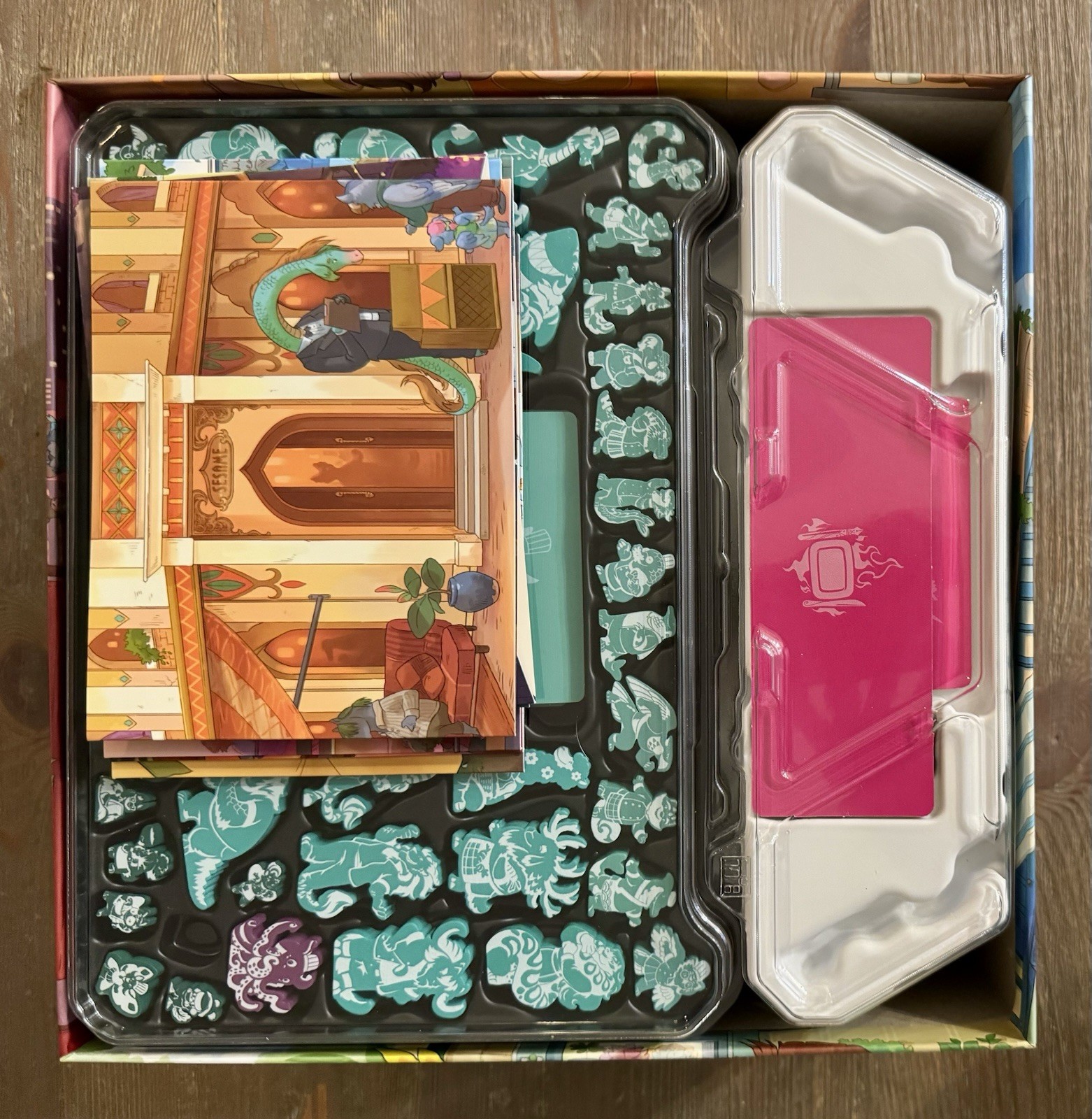 Critter Kitchen Deluxe Kickstarter Ed Board Game Cardboard Alchemy – Complete