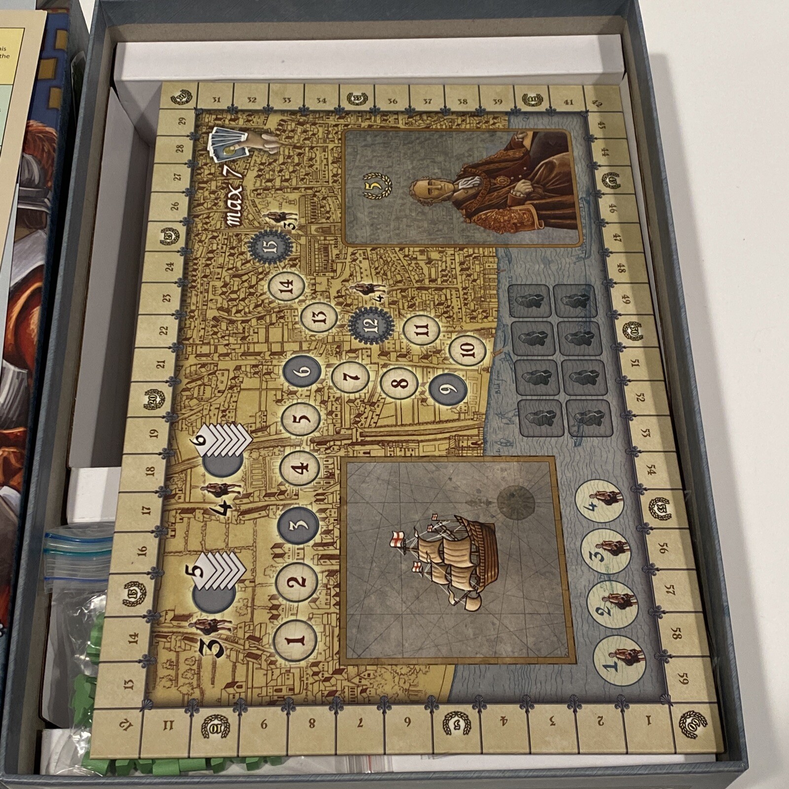 Guilds Of London (Board Game) TMG Tasty Minstrel Tony Boydell eurostyle COMPLETE