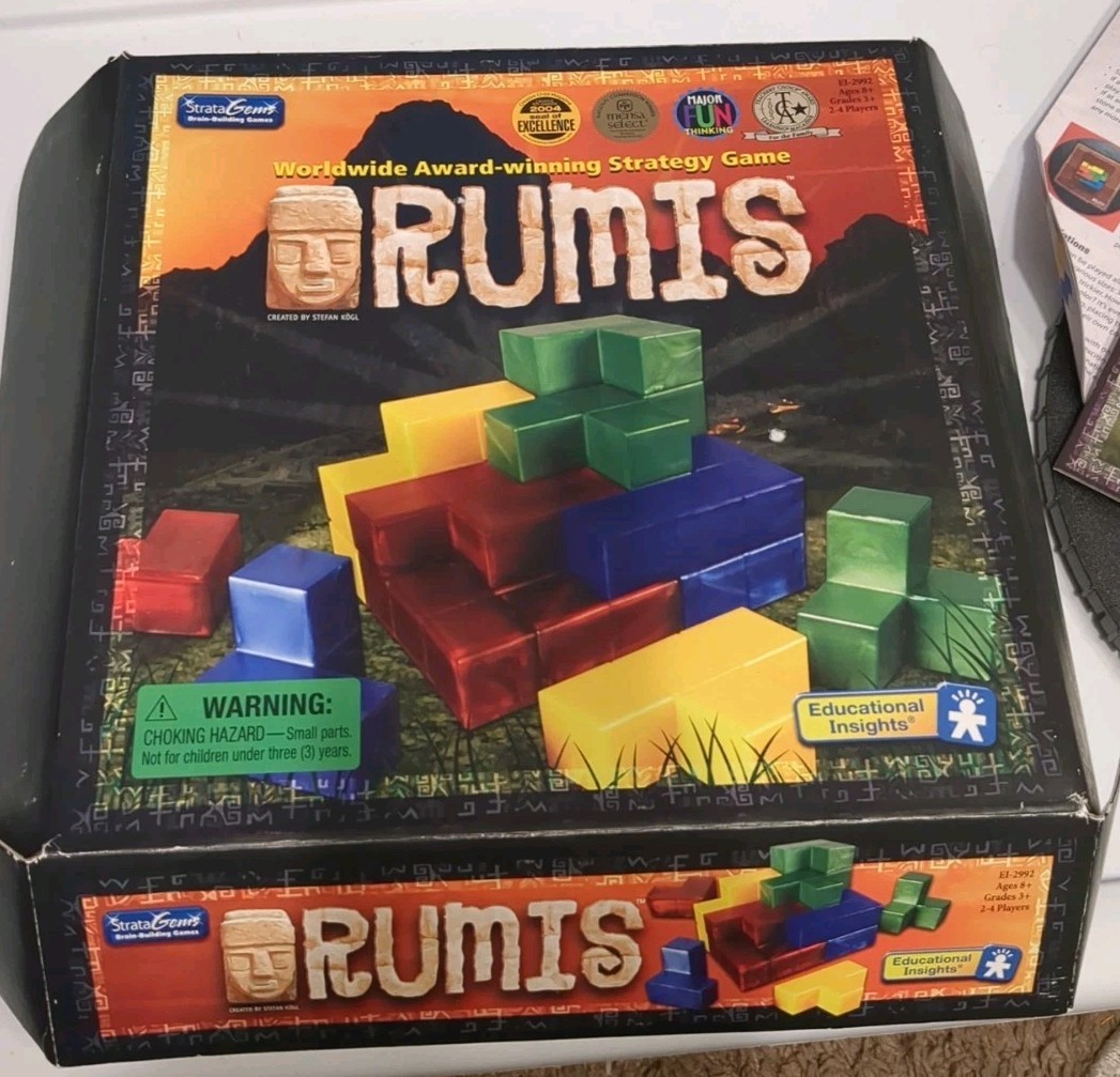 Educational Insights Rumis (Board Game, 2004). Used.