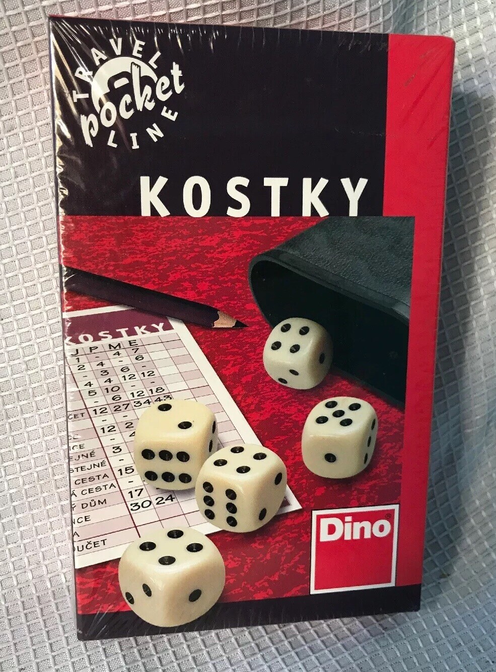 Kotsky Pocket Travel Game Factory Sealed From Dino Toys Czech Republic