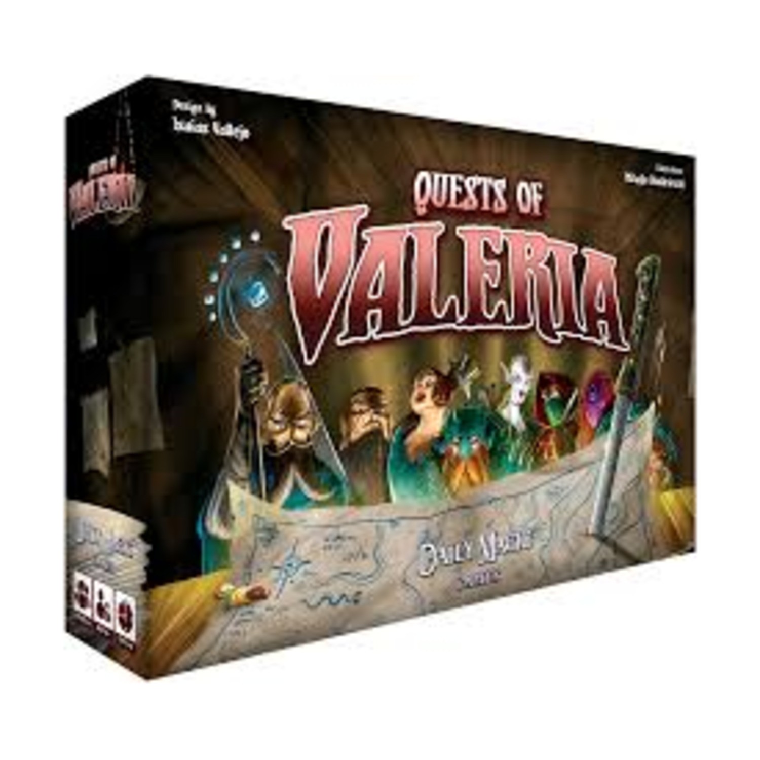 Daily Magic Boardgame Quests of Valeria Box EX/NM