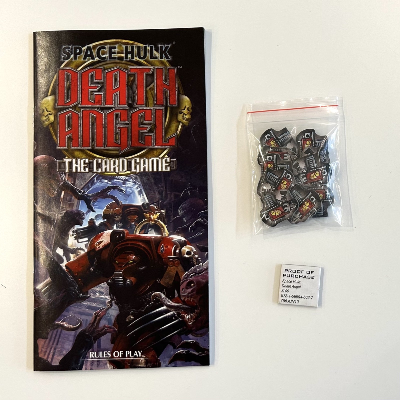 Space Hulk Death Angel, The Card Game, with 3 Expansions, Mint