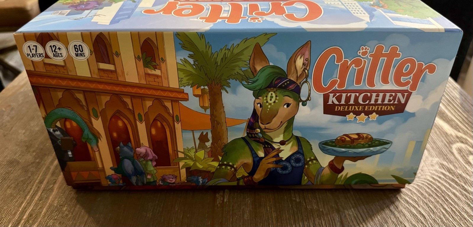 Critter Kitchen Deluxe Kickstarter Ed Board Game Cardboard Alchemy – Complete