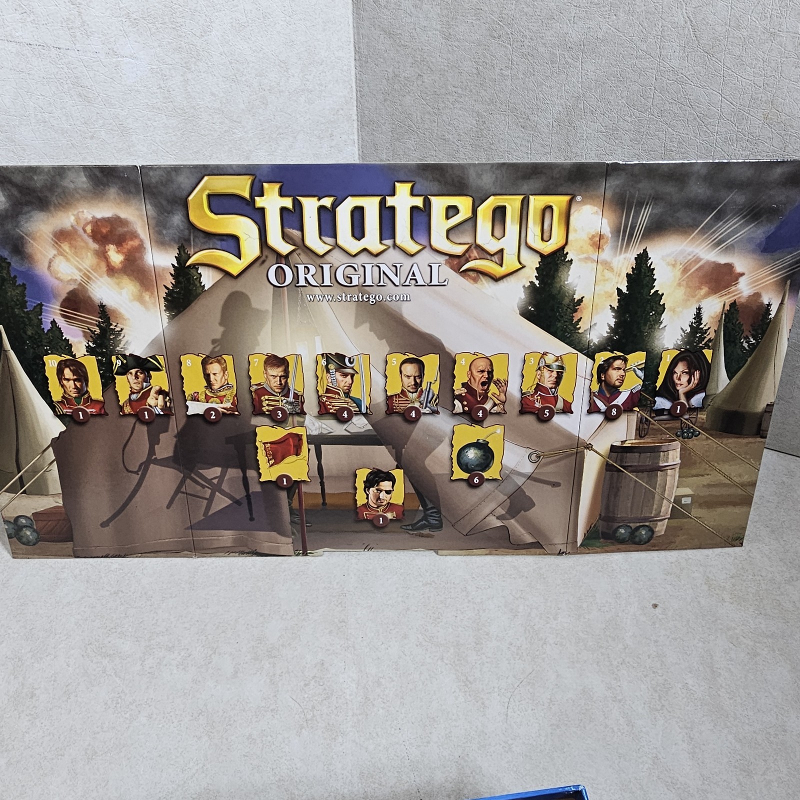 Royal Jumbo Patch Stratego Original Battlefield Strategy 2014 Complete Pre-owned