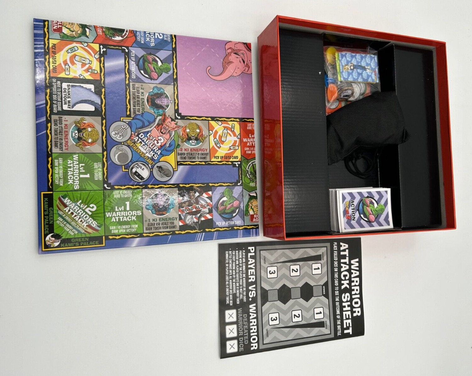 Dragon Ball Z Road Trip Board Game 2-4 Players Anime Manga Aquarius Complete