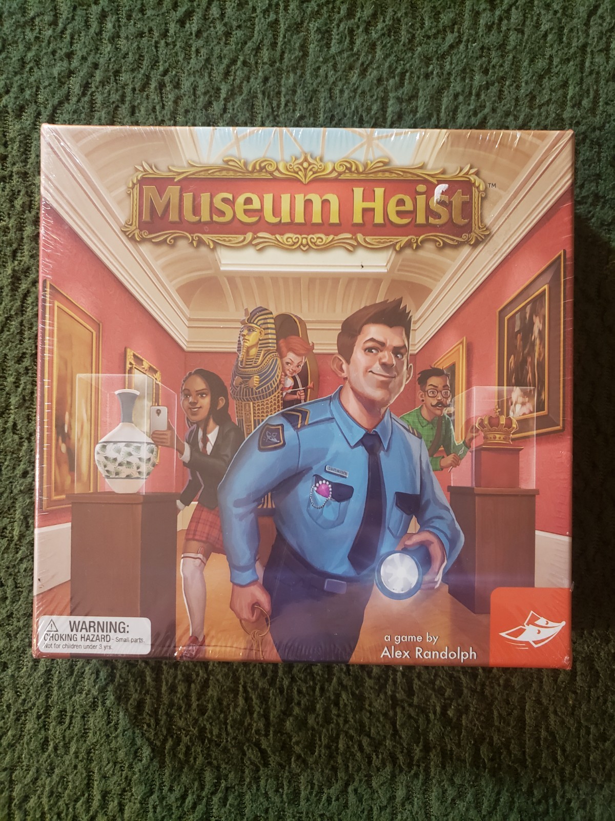 MUSEUM HEIST: A game by Alex Rudolph, 2016 FoxMind Games, wood pieces – NEW