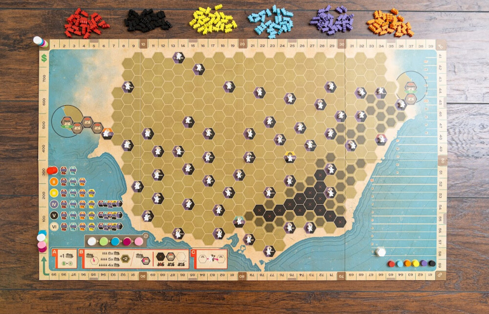 Iron Rail: 2 – Ride The Rails – Australia & Canada Map Expansion