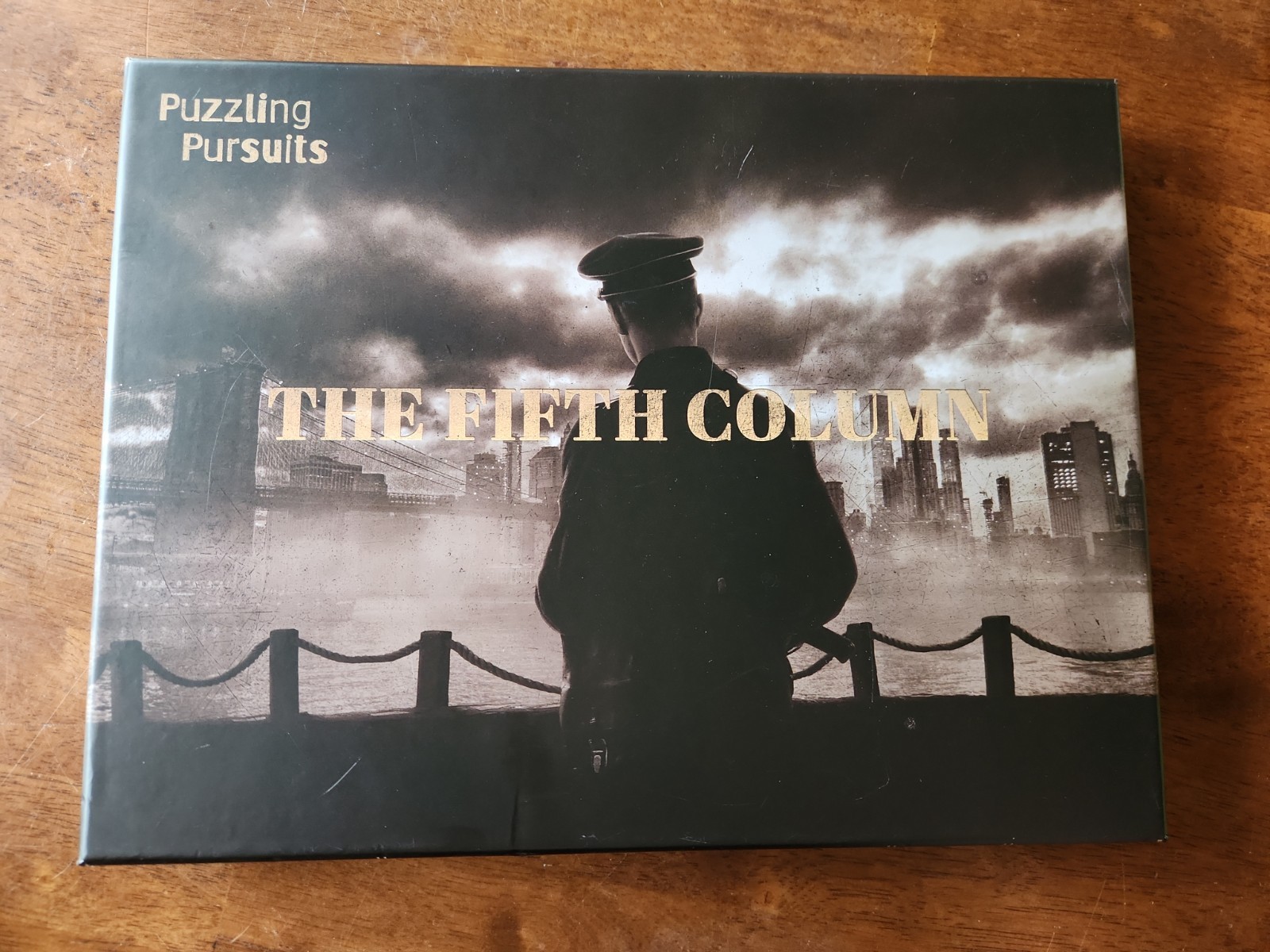 Puzzling Pursuits The Fifth Column Mystery Game Complete