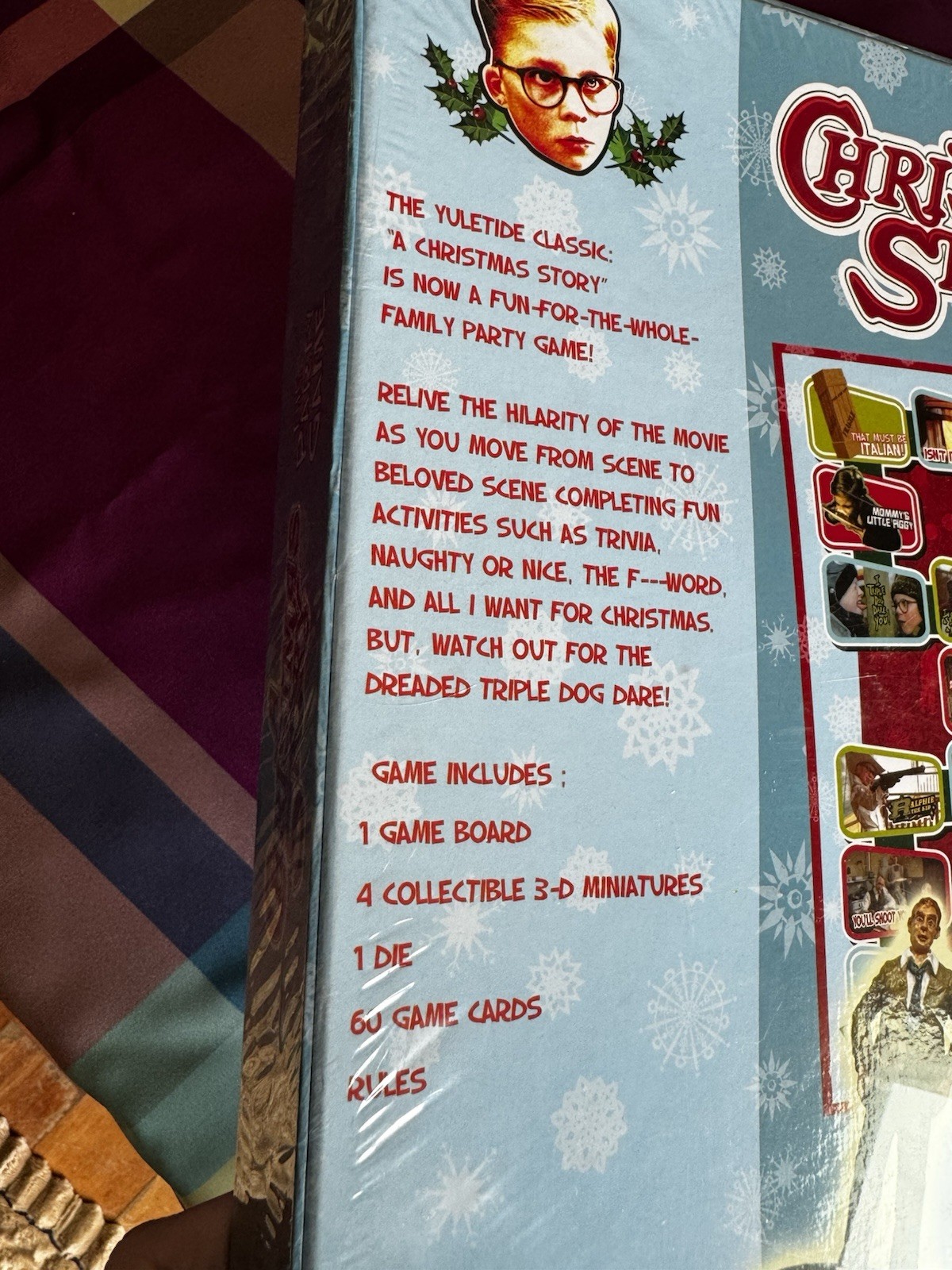 A Christmas Story The Party Game, Board Game -Neca New Sealed Wizkids Movie