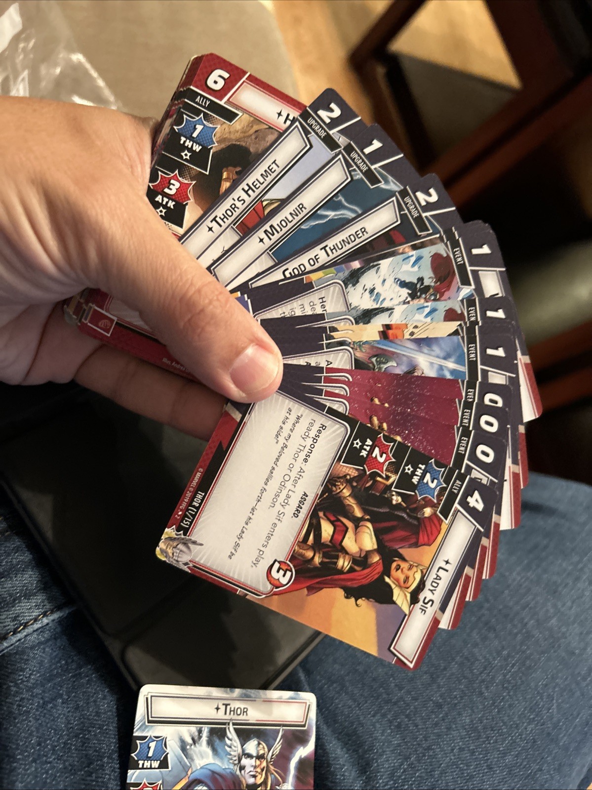 Thor Marvel Champions LCG Hero Pack Complete FFG