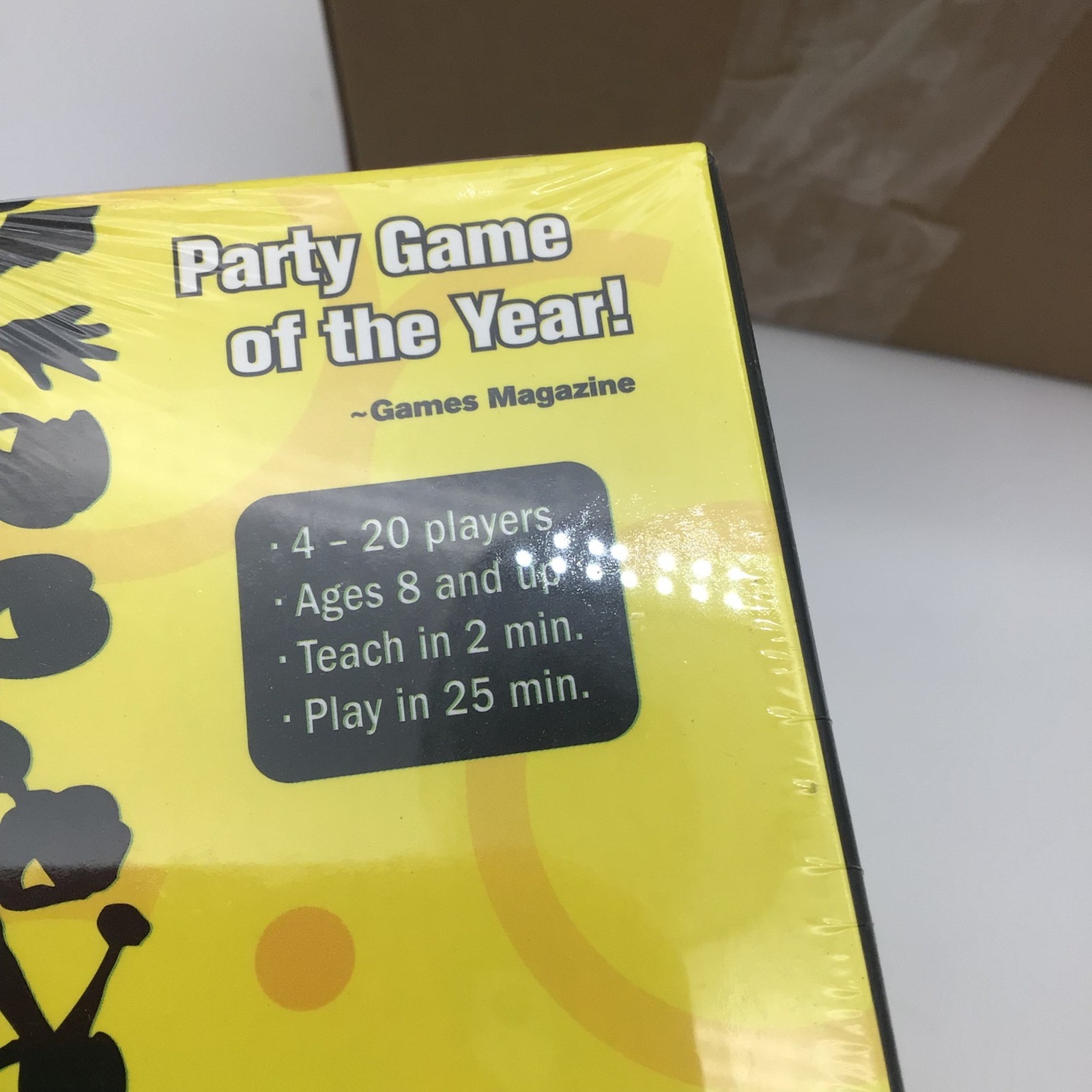 Wits & Wagers Party Game of the Year Fun Trivia Board Game 2007 New Sealed