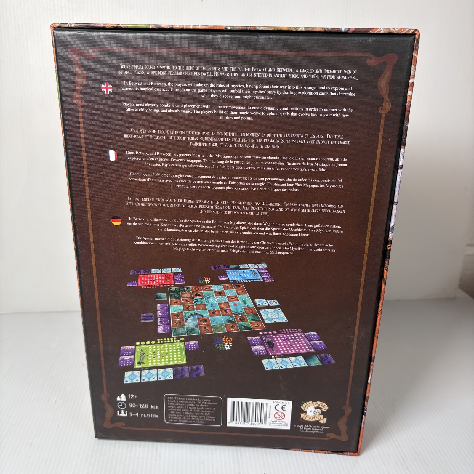 Betwixt and Between Board Game by Mayday Games Sealed Contents Unplayed