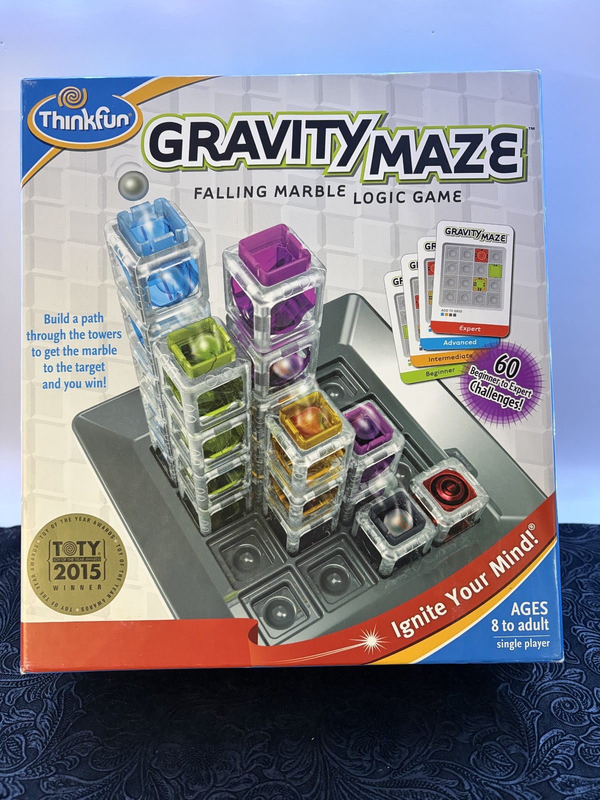 Thinkfun Gravity Maze – Falling Marble Logic Game – Challenging STEM For All