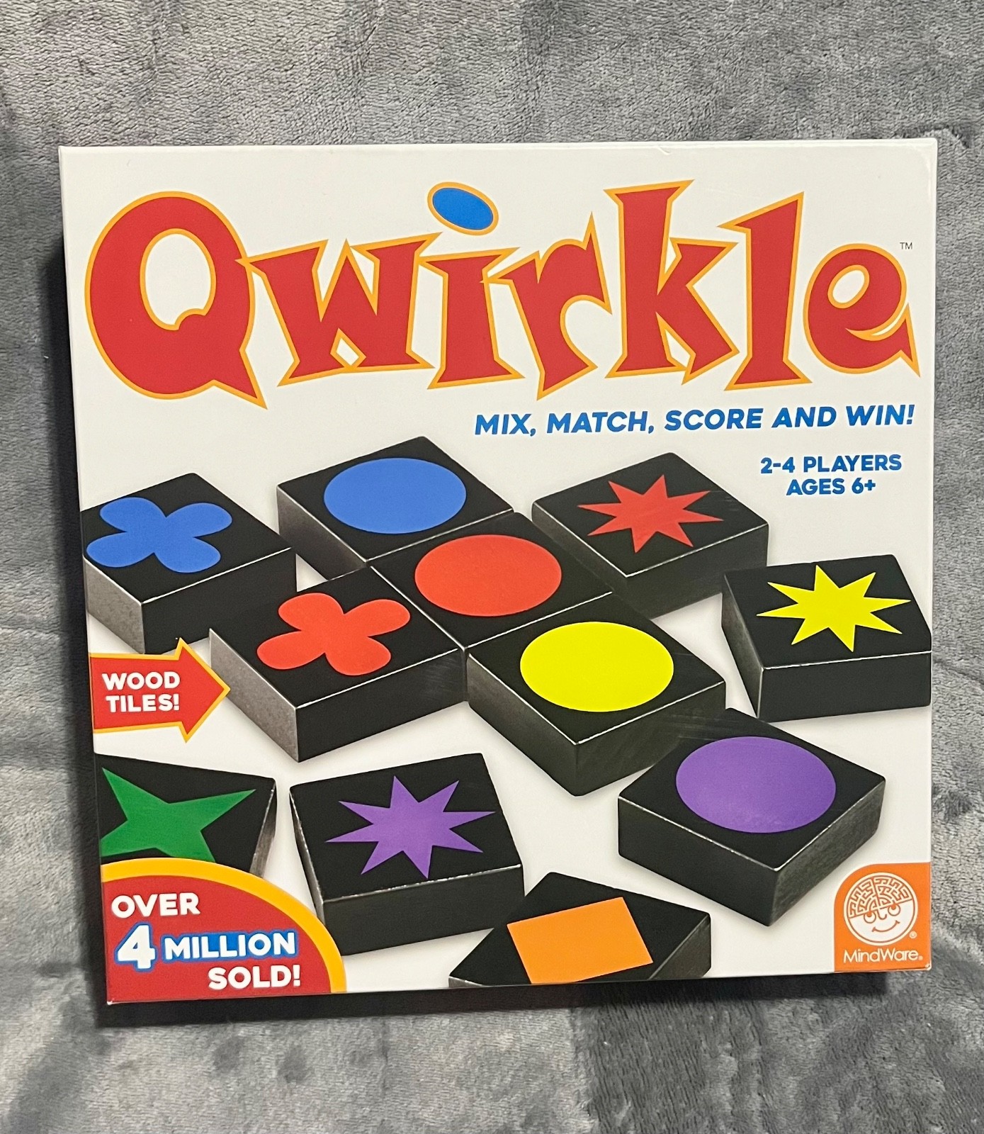 Qwirkle Board Game With All Pieces & Instructions Included -Excellent Condition