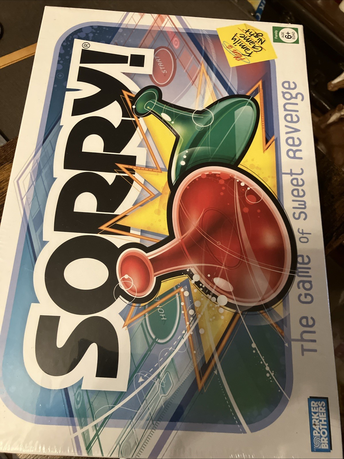 Sorry Parker Brothers/Hasbro The Board Game of Sweet Revenge 2005 New Sealed