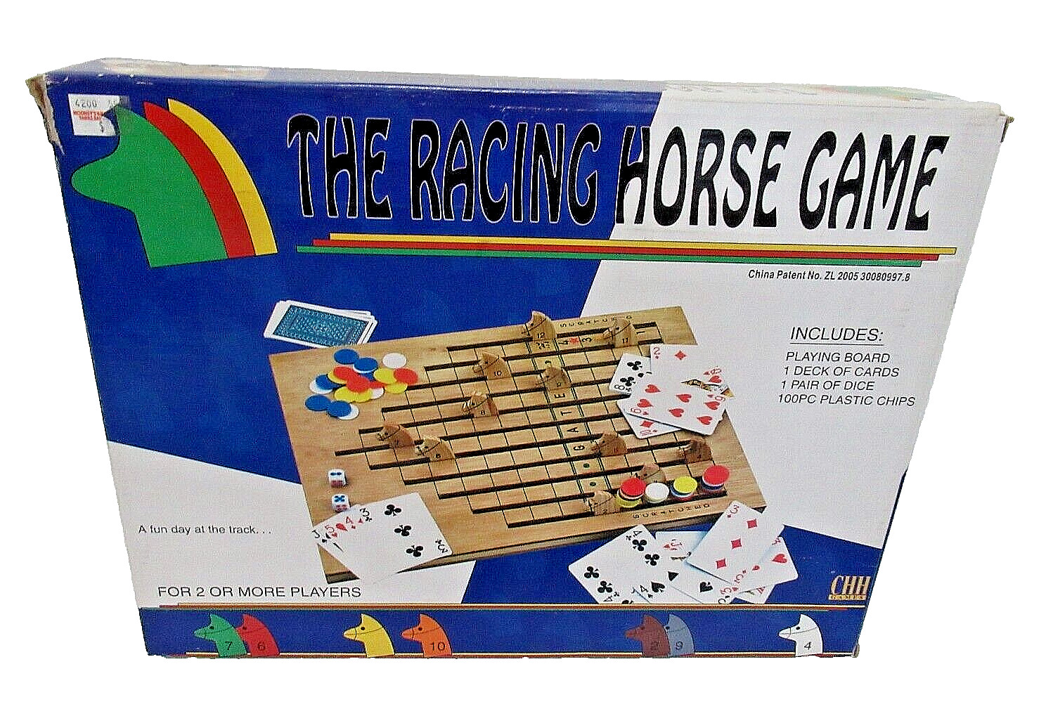 CHH The RACING HORSE GAME A Wooden Game – A Fun Day At The Track!
