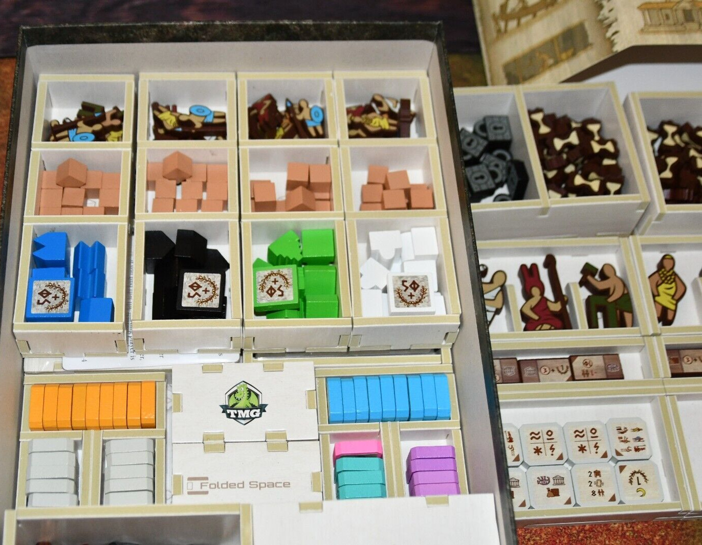 2018 Gentes Board Game Tasty Minstrel Games With Insert VG+