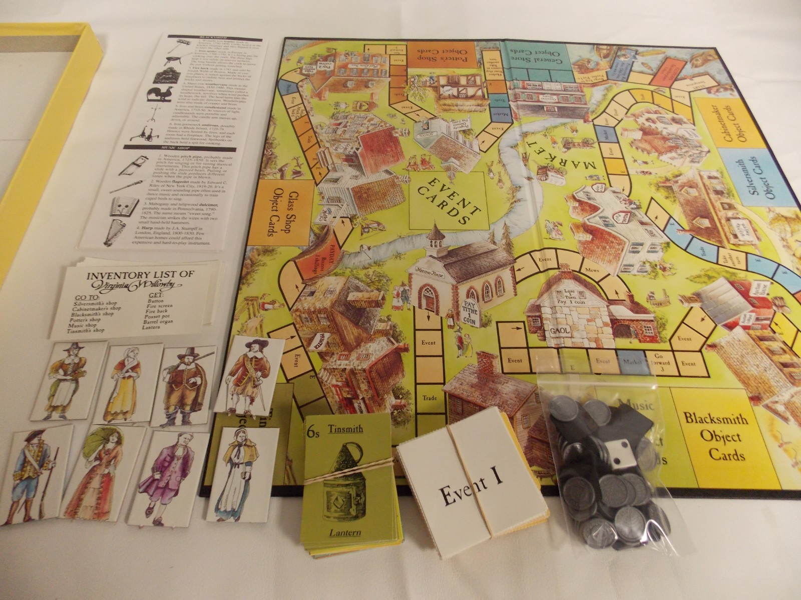 Made For Trade A Game of Early American Life Complete 1993 Aristoplay