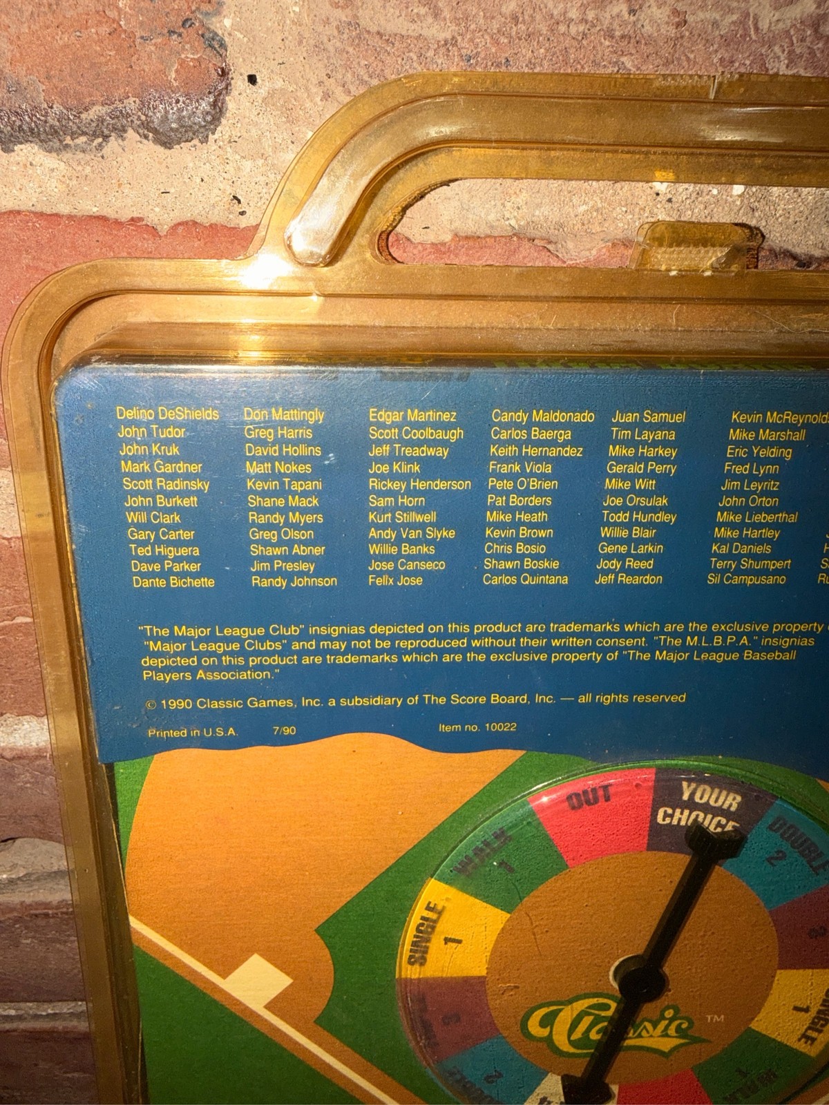 1990 Classic MLB Baseball Trivia Board Game Ken Griffey Jr. Unopened