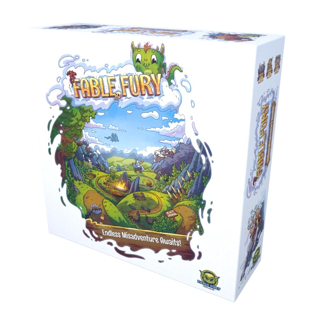 Fable Fury – Cooperative Fantasy Roguelike Board Game | Dungeon Crawler Adven…
