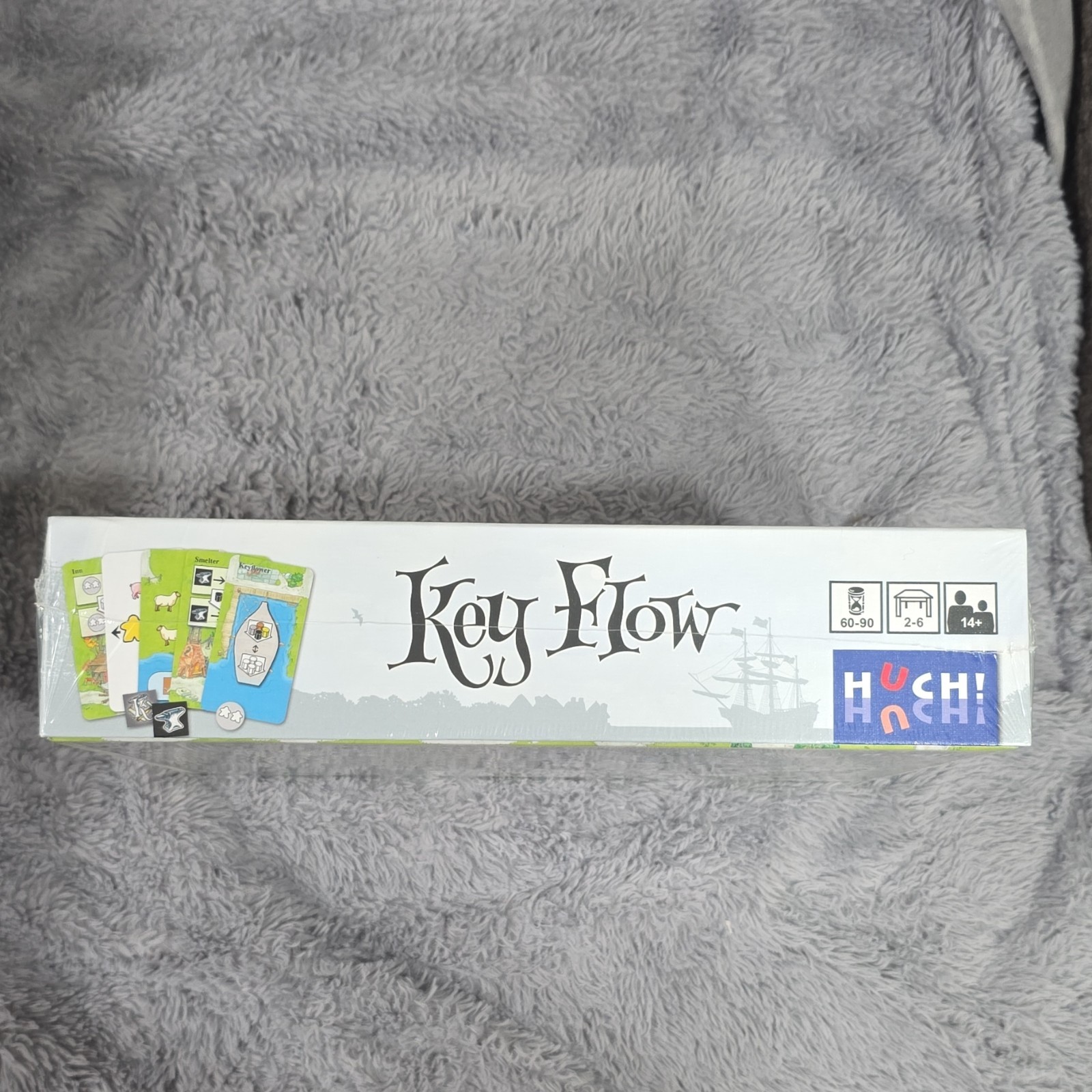 R&R Games Key Flow Strategy Board Game Complete, 2-6 Players, Ages 14+